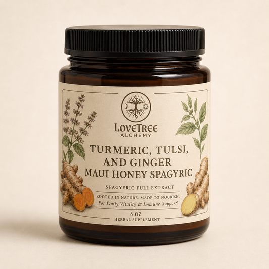 Turmeric, Tulsi & Ginger Maui Honey Spagyric