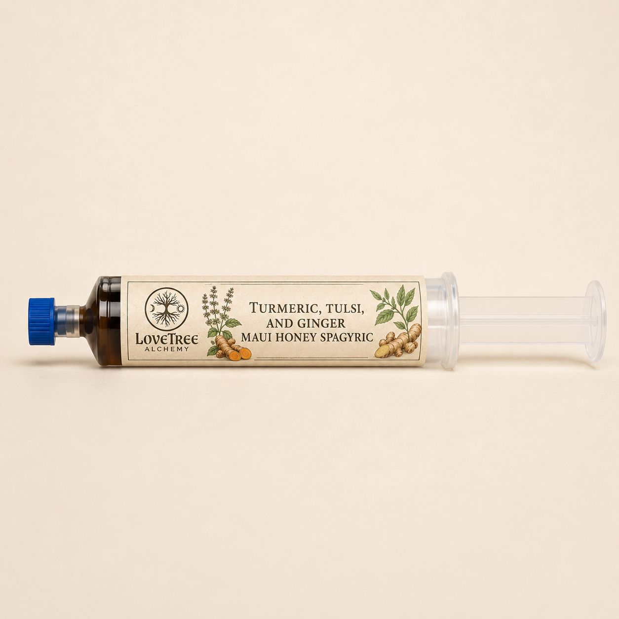 Turmeric, Tulsi & Ginger Maui Honey Spagyric