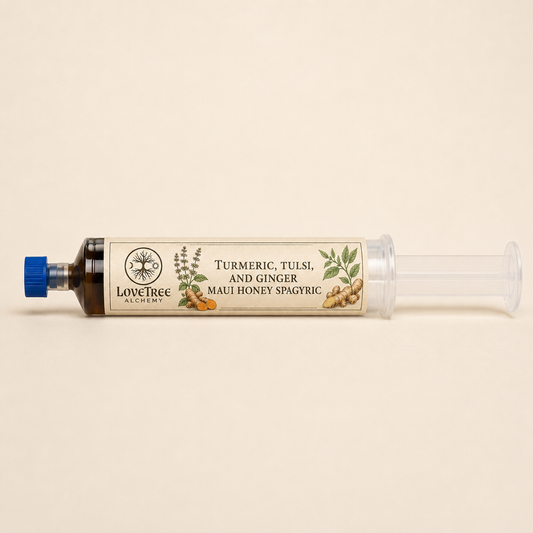 Turmeric, Tulsi & Ginger Maui Honey Spagyric