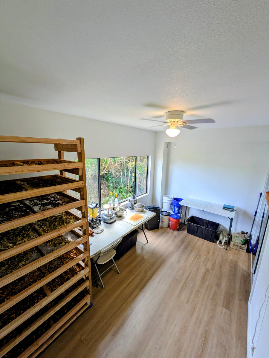 The chop and dry room